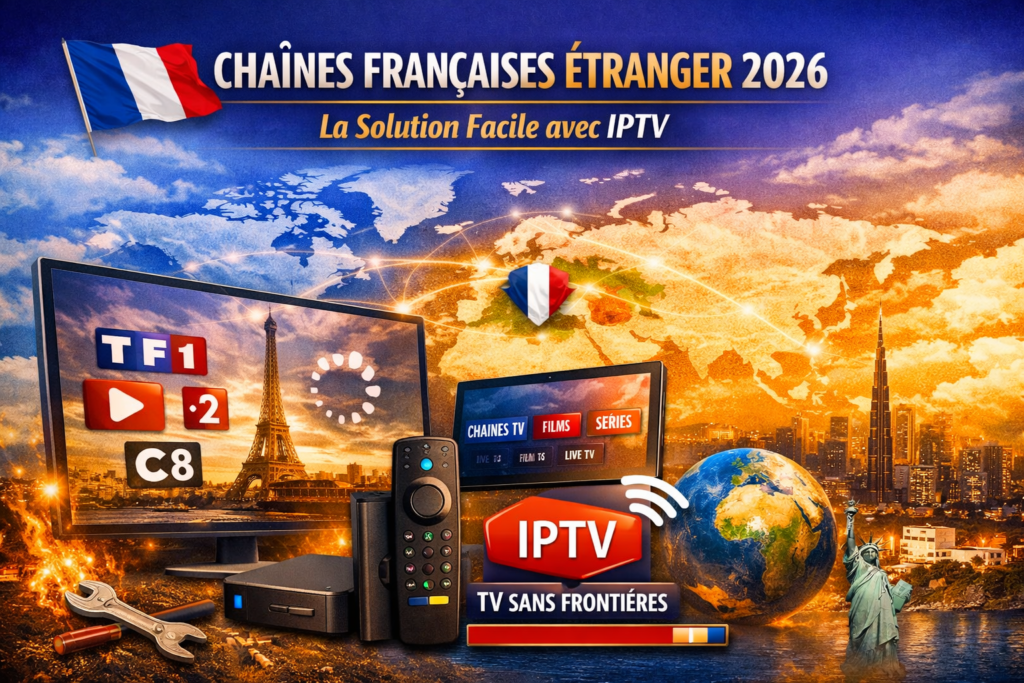 Chaînes françaises étranger 2026 IPTV expat monde