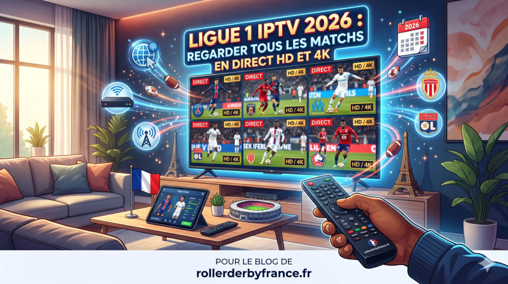 Ligue 1 IPTV 2026 PSG OM direct HD 4K